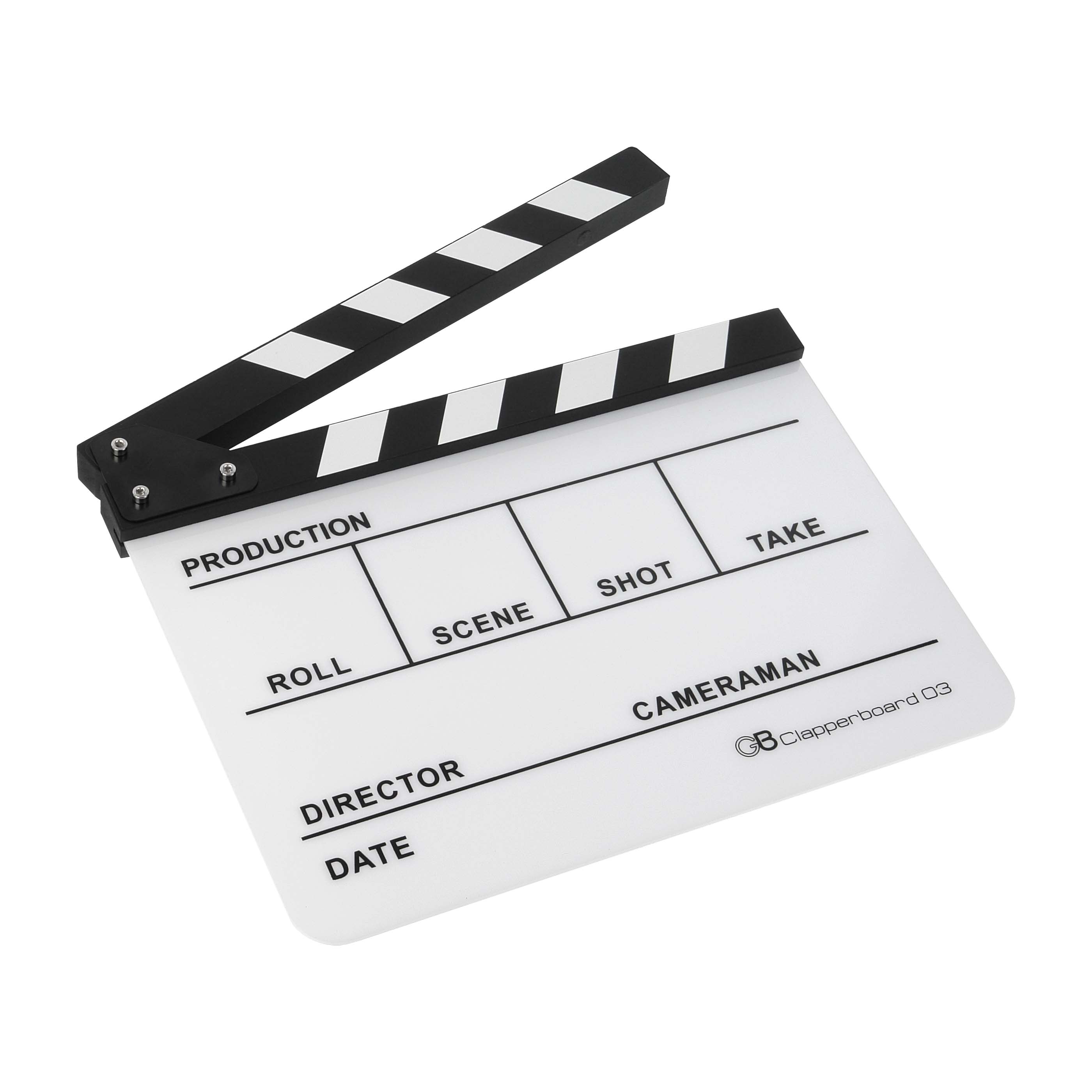 картинка Кинохлопушка GreenBean Clapperboard 03 (белая) из Аксессуары от магазина Mif-Bond