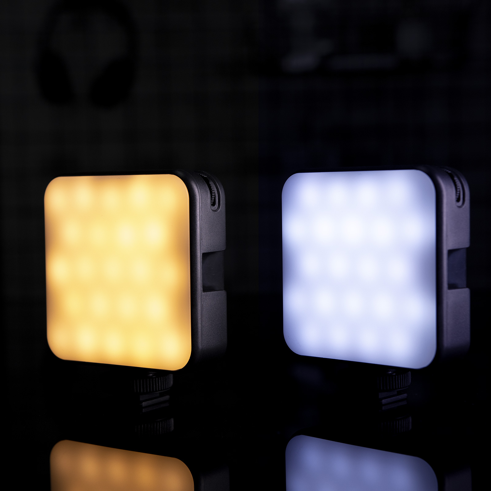 картинка Осветитель Falcon Eyes V-LED 64 RGB накамерный светодиодный из Светодиодные LED осветители от магазина Mif-Bond
