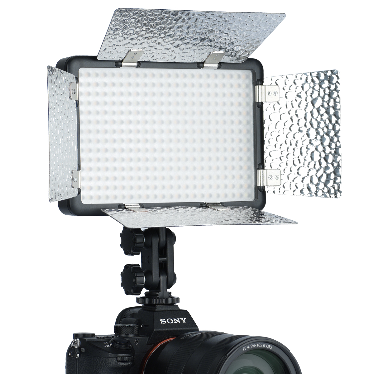 картинка Осветитель светодиодный с функцией вспышки Godox LF308D накамерный (без пульта) из Светодиодные LED осветители от магазина Mif-Bond