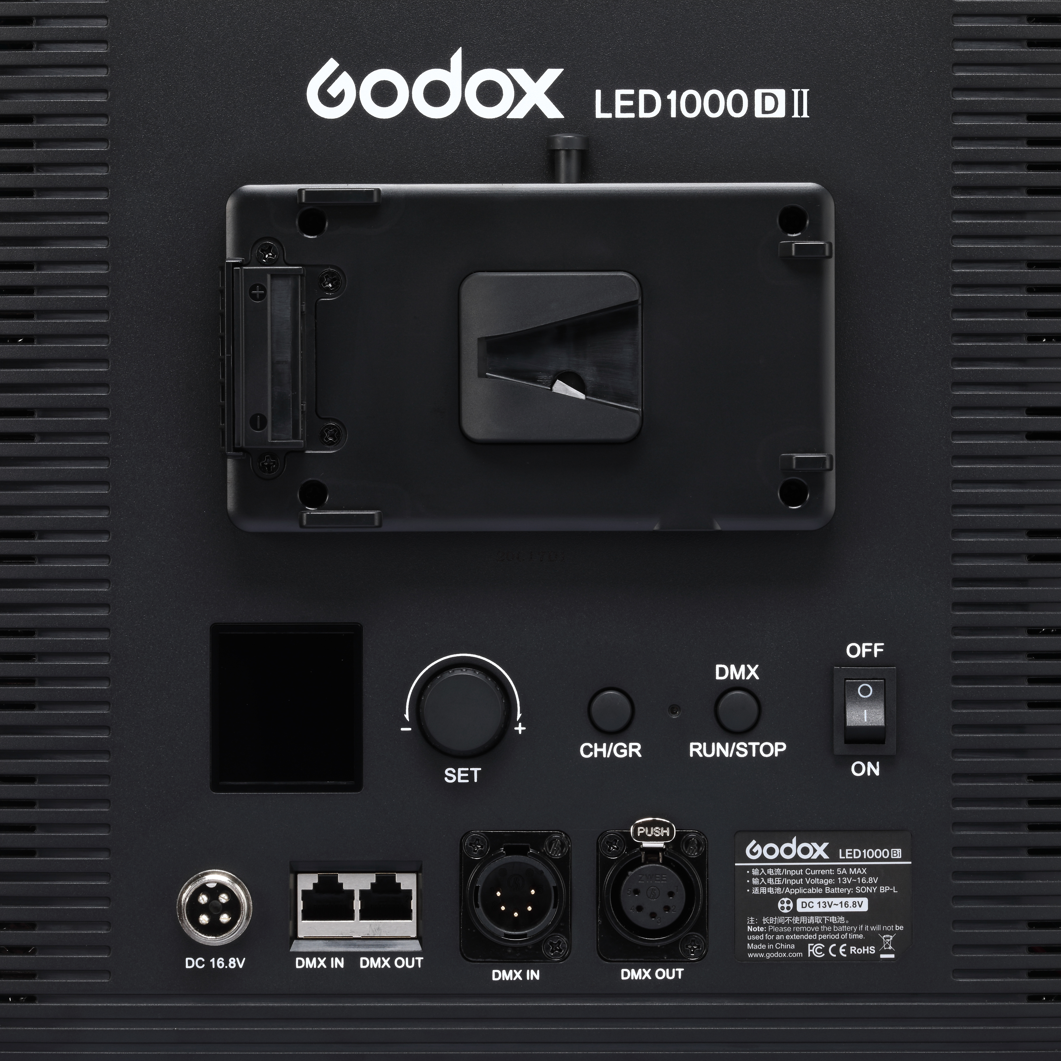 картинка Осветитель светодиодный Godox LED1000D II студийный из Светодиодные LED осветители от магазина Mif-Bond