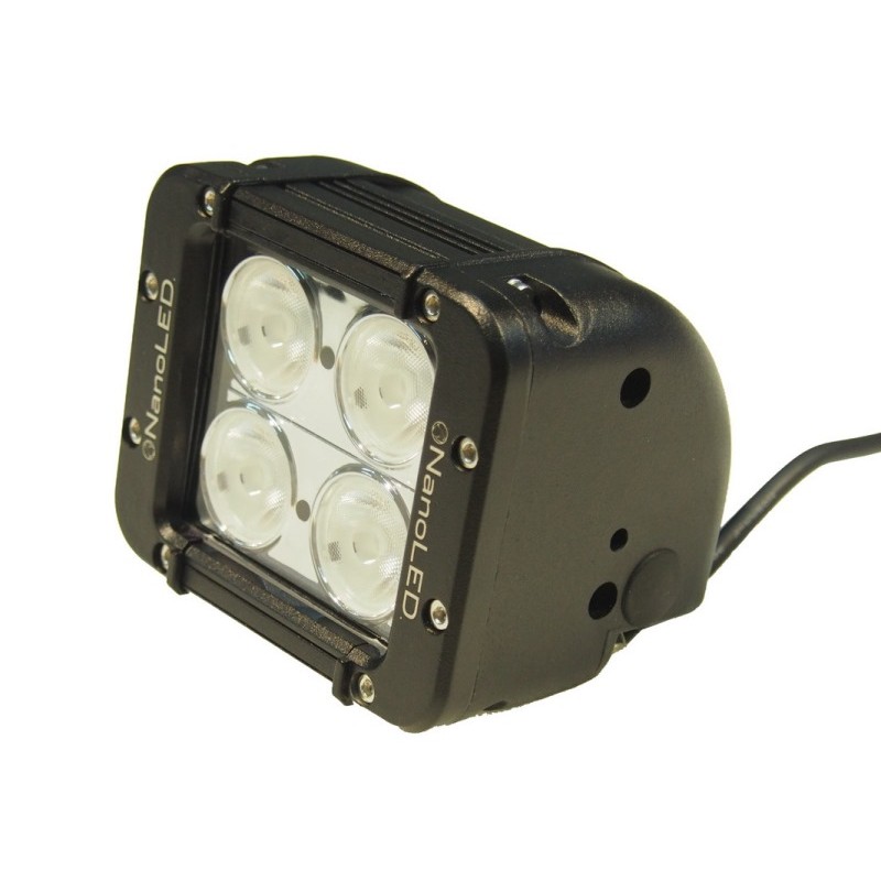 картинка Фара светодиодная NANOLED 40W, 4 LED CREE X-ML, в два ряда, EURO, 116*100*93 мм из Светодиоды, Фары и т.д. от магазина Mif-Bond