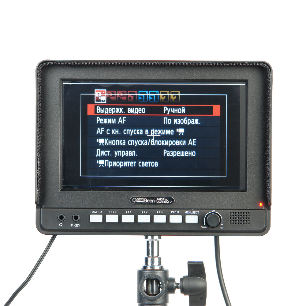 картинка Видеомонитор GreenBean HDPlay 1060 HDMI 7" из Мониторы и видоискатели от магазина Mif-Bond