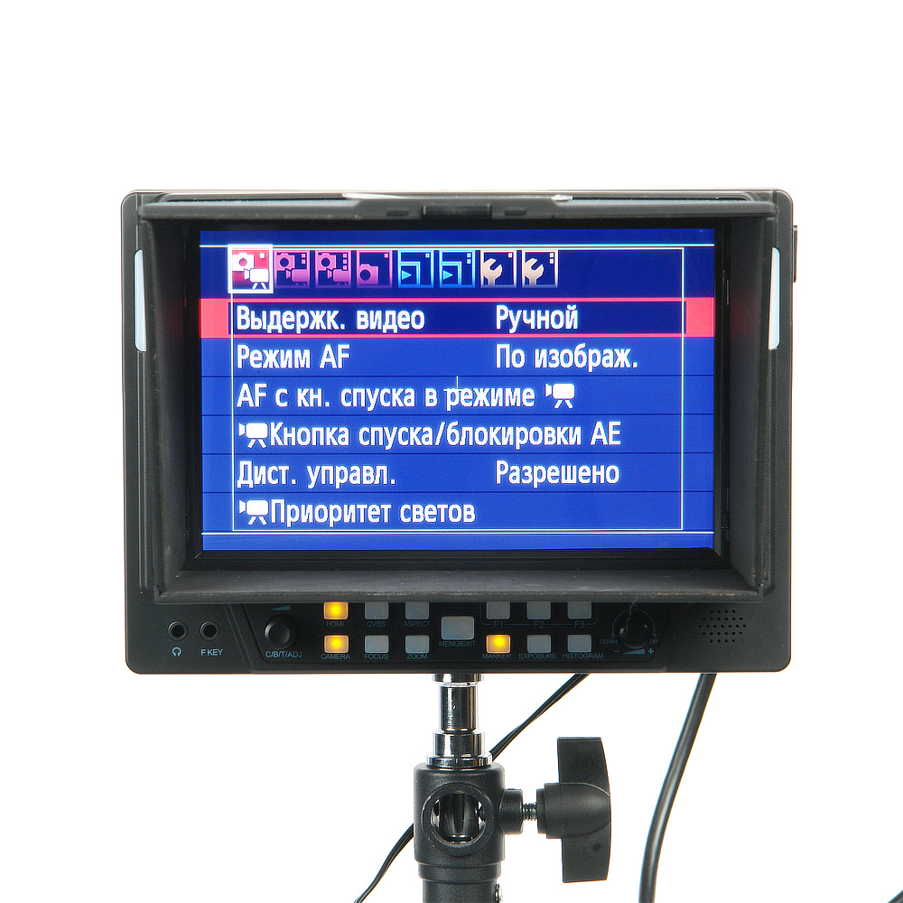 картинка Видеомонитор GreenBean UHDPlay 1912 HDMI 7" 4K из Мониторы и видоискатели от магазина Mif-Bond