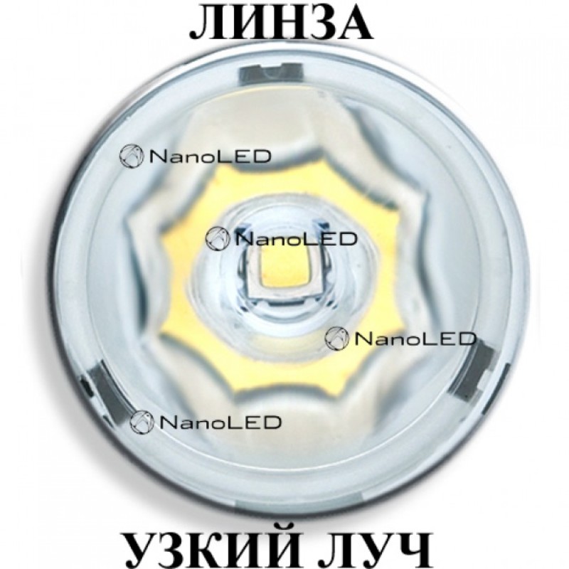 картинка Фара светодиодная NANOLED 10W, 1 LED CREE X-ML, узкий луч, 50*50*90мм из Светодиоды, Фары и т.д. от магазина Mif-Bond